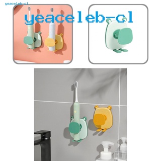 Ye Convenient Electric Toothbrush Holder Wall Mounted Self-adhesive Toothbrush Shelf Moisture-proof for Bathroom