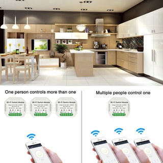 Aps 1 modo Wifi Inteligente Interruptor De Luz Diy Módulo De Relé De control Remoto inalámbrico Para Alexa (9)