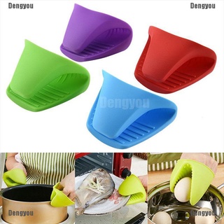 <dengyou> guantes de silicona antideslizantes para horno de microondas (1)