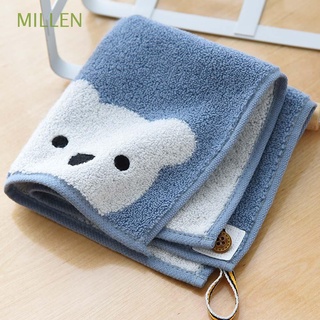 MILLEN Cute Saliva Towels Comfortable Handkerchief Face Towel Hangable Newborn Baby Children Soft Kids Wipe Towels/Multicolor