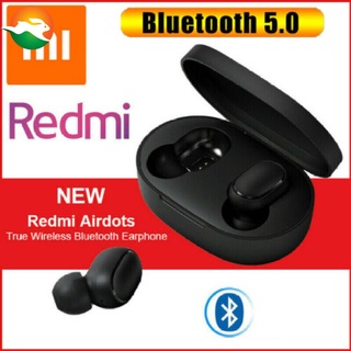 para xiaomi redmi airdots xiaomi auriculares inalámbricos control de voz bluetooth 5.0 reducción de ruido control táctil