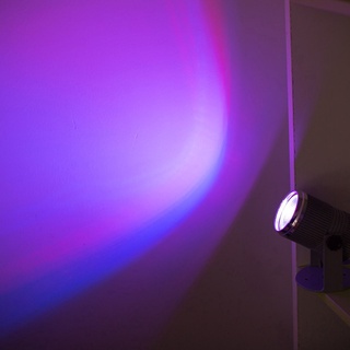 Escenario foco LED focos accesorios ventiladores de techo luces coloridas (6)