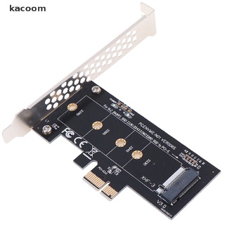 Kacoom PCIE to M2 Adapter PCI Express 3.0 x1 to NVME SSD Adapter Support 2230 2242 2260 CL