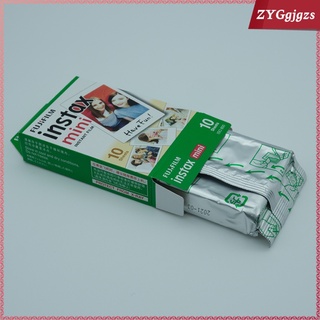 hojas de película de papel fotográfico instant white edge para fuji instax mini 7s 8 9