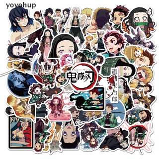 yoyohup 50 pegatinas de anime para portátil, monopatín, equipaje, pegatinas impermeables cl