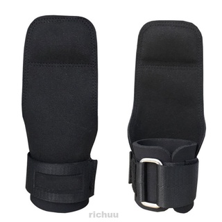 1 par de correa de agarre Horizontal barra de entrenamiento guantes de fuerza levantamiento de peso Chinning soporte (1)