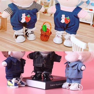 ACRAL Fashion Winter Top Coats For 1/12 BJD Dolls Handmade Jacket Pants Doll Clothes Doll Accessories Kids Toy Jeans Shorts Outfits High Quality For 10~20cm Doll (8)