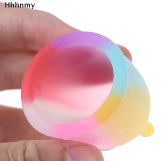 Hmy> Menstrual Cup with Ring Medical Grade Soft Silicone Feminine Hygiene Reusabl well