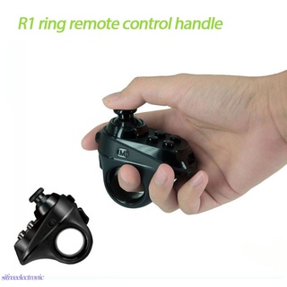 R1 Mini anillo compatible con Bluetooth recargable inalámbrico VR control remoto de juego Joystick Gamepad para Android 3D gafas R57 SF