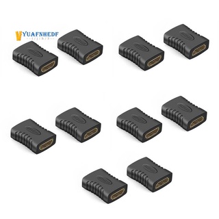 10Pcs Hdmi Female To Female Coupler Extender Adapter Connector F F For Hdtv Hdcp