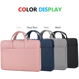 RAINBOW 13.3 14 15.6 inch Universal Laptop Sleeve Case Ultra Thin Notebook Cover Laptop Handbag New Fashion Large Capacity Shockproof Protective Pouch Shoulder Bag/Multicolor (5)