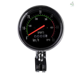 Bicycle Mechanical Code Table Mountain Bike Code Table Cycling Odometer Stopwatch Wired Speedometer Bike Accessories (9)