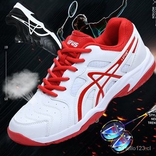 Men Badminton Shoes Mesh Lightweigh Sport Volleyball Shoes Fashion Athletic Training Table Tennis Shoes (1)