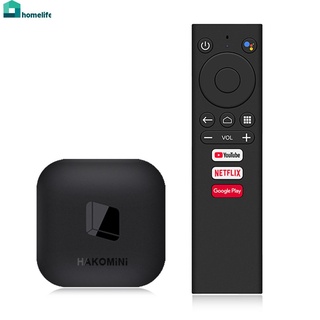 HAKOMiNi V2 4K Android Ultra HD TV Box Smart 9.0 2G 8G Soporte YouTube Google Play Asistente De Voz De Set-top HOME