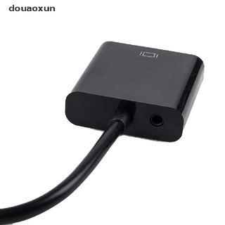 douaoxun 1080p hdmi compatible con adaptador vga convertidor para pc portátil tv box proyector cl