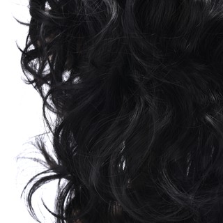 [Rushour] peluca Ondulada/negra/Natural para mujer/rizado/pelo brasileño/suéter Africano (5)
