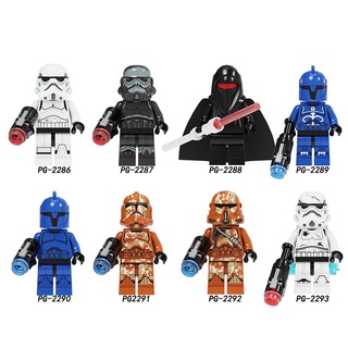 Clone Trooper Stormtroopers Minifigures stars war Bloques De Aprendizaje Temprano Juguetes