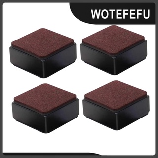 [wotefefu] 4 pzs protector De elevación Para Sofá De escritorio antideslizante
