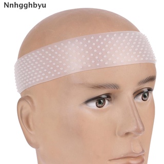 [Nnhgghbyu] Silicone Non Slips Wig Grip Fix Band Rop-shaped Sports Elastic Hair Headband Hot Sale