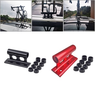 2 piezas de soporte para techo de coche de bicicleta, suv, horquilla delantera, soporte para portaequipajes