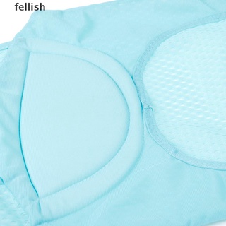 [Fellish] Newborn Adjustable Bathtub Pillow Seat Cushion Anti-slip Baby Bath Net Mat 436CL (1)