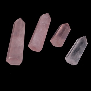 [beautyupmy] piedra de cristal de cuarzo rosa natural color puro obelisco varita caliente (1)