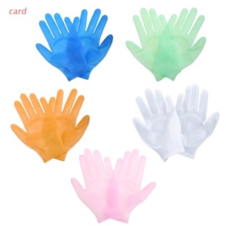guantes de silicona seguros reutilizables para la fabricación de joyas de resina epoxi