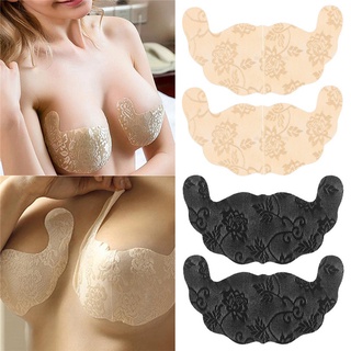 Lace Chest Sticker Ladies Self Adhesive Strapless Invisible Chest Pad U-shaped Chest Sticker Invisible Bra Large Size