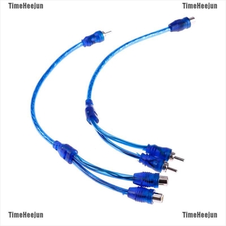 [TimeHeejun] 1 pza cable adaptador RCA hembra a macho/audio estéreo Y/cable adaptador