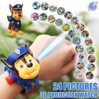 3D Niños De Dibujos Animados 24 Imágenes Reloj De Proyección Con Cubierta El Vengador Superhéroe Patrón Para (1)