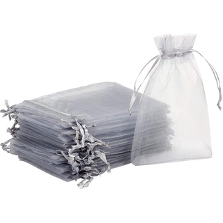 100 unids/set de malla paquete bolsillo 10*12 cm regalo bolsa de caramelo fiesta bolsa de cordón (3)