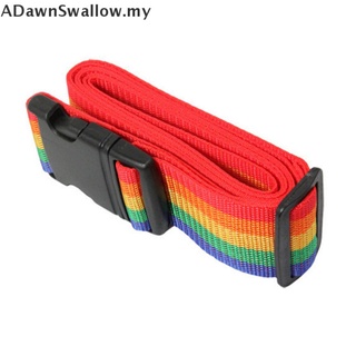 Aadawnswallow: ajustable personalizar equipaje de viaje maleta cerradura seguro cinturón correa equipaje corbata MY (2)
