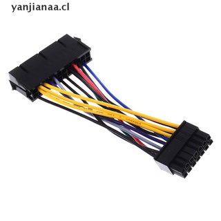 【yanjianaa】 24Pin 24P to 14Pin ATX power supply cord adapter cable for lenovo ibm dell h81 CL