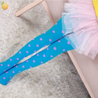 Ejxw calcetín De terciopelo con estampado De corazón para niñas (3)