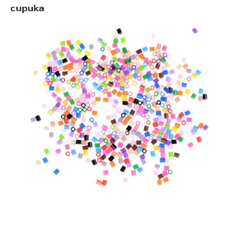 Cupuka 500Pcs/set 2.6mm Mixed Colours PP Hama Perler Beads For Kids Great Fun Toys CL (5)