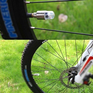 Led neumático válvula vástago tapas luz de neón accesorios Auto coche linterna ciclismo impermeable C5T3 (9)