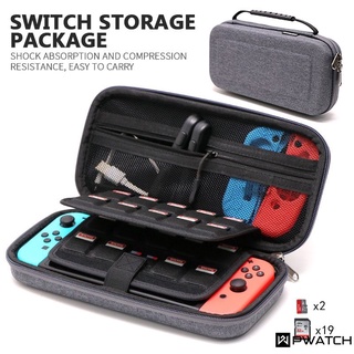 Bolsa De Almacenamiento Para Nintendos Switch Consola De Mano Caso De Transporte 19 Titulares De Tarjetas De Juego Para Nintendoswitch PW