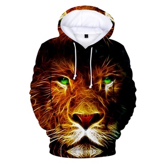Todo el año de la marca Lion King Simba Kid sudaderas con capucha de calidad caliente impreso 3D chaqueta divertida Animal jersey Streetwear sudadera con capucha sudadera