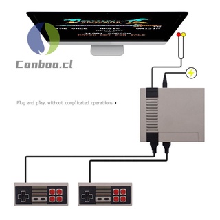 Conboo Mini TV consola de juegos portátil AV 8Bit Retro reproductor de juegos incorporado 620 juego (9)