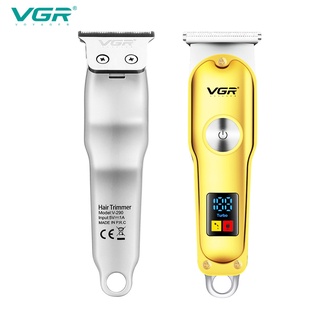 Vgr V290 eléctrico profesional Clipper pantalla Digital portátil Mini afeitadora de pelo (1)