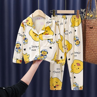 Bebé niños's servicio a domicilio pijamas de los niños primavera otoño manga larga