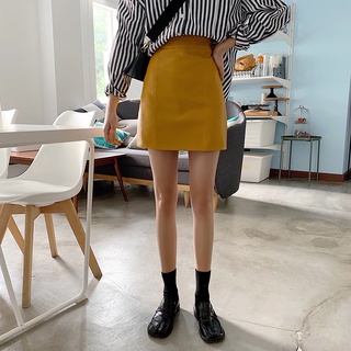 PU Mini Skirts for Women Short Skirt High Waist Skirt Vintage Skirt Solid Formal Skirt Ladies Korean Skirt for Office Wear Retro Skirts for Women Black Plain Skirt Office Skirt A-line Skirt Black Skirt for Women (6)