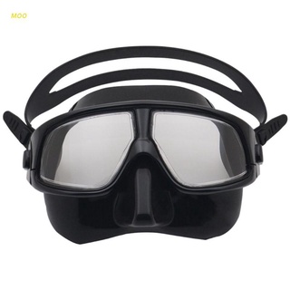 Moo Máscara De buceo Adulto congelación De silicona lentes De buceo submarinos Salvage motocross Máscara impermeable antiniebla