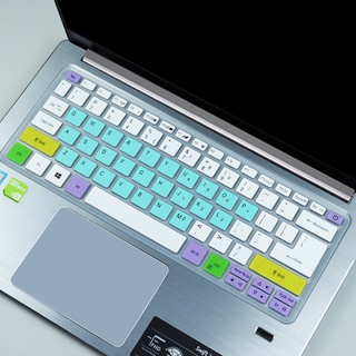 Para Acer 3 SF314 SF314-52-51VX 14 aspire 3 a314-22-r6f4 Protector de teclado de silicona suave portátil película protectora impermeable a prueba de polvo