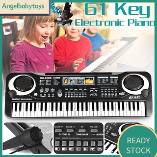 37/61 teclas teclado electrónico portátil teclado electrónico órgano teclado piano digital piano teclado música elfo aprendizaje portátil electrónico con micrófono, música elemental instrumento de aprendizaje de los niños juguete