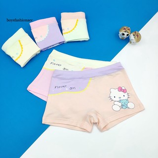Ropa interior suave transpirable con estampado de Hello Kitty para niños/niñas/ropa interior suave y transpirable