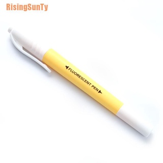 Risingsunty* 6 pzs/juego de rotuladores fluorescentes de doble cabeza/marcadores de dibujo Pastel (3)