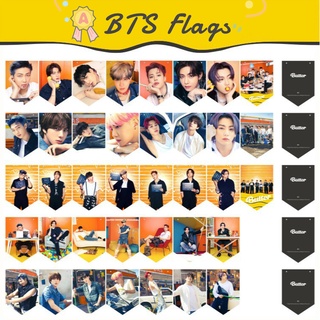 kpop bts butter album banner banderas póster banderas de papel decoración de pared