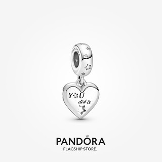 Pandora Felicitaciones Corazón Y Estrellas Cuelgan Encanto