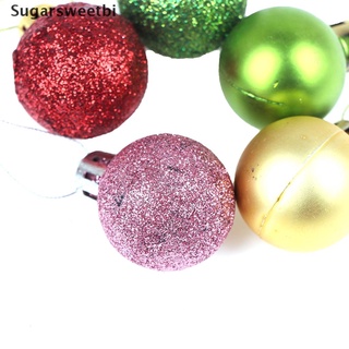 sbi> 24 adornos de bola de navidad para decoración de árbol de navidad para fiestas de navidad, boda, bien